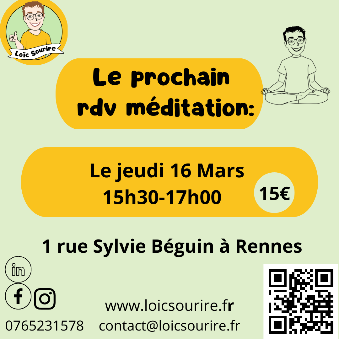 Séance de méditation en conscience ouverte