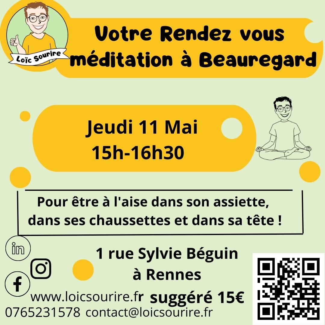 Séance de méditation en conscience ouverte