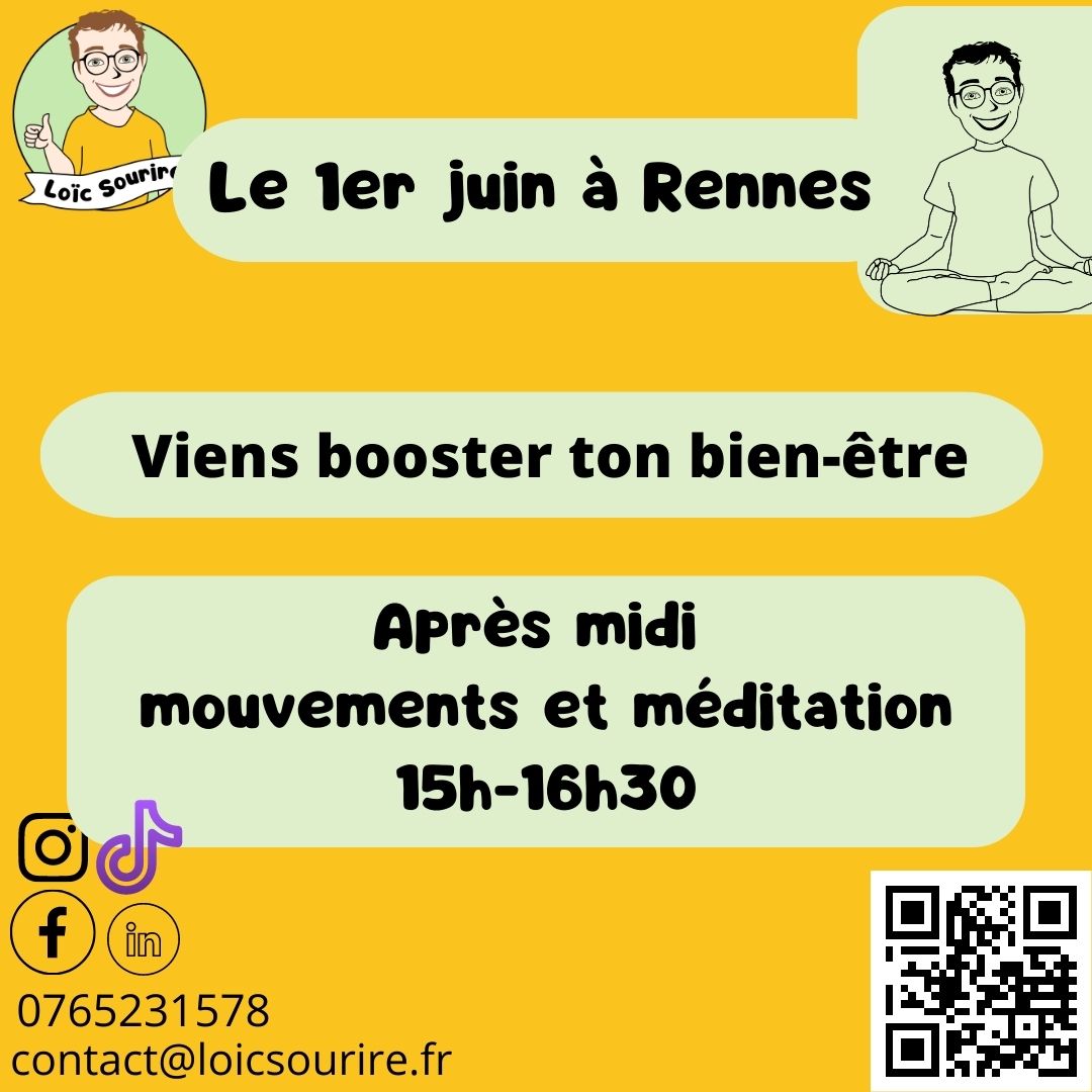 Mouvement et méditation à Rennes